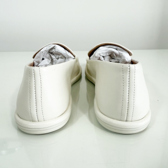Vince Sloan Leather Loafers - Milk White Leather - Picture 11 of 13